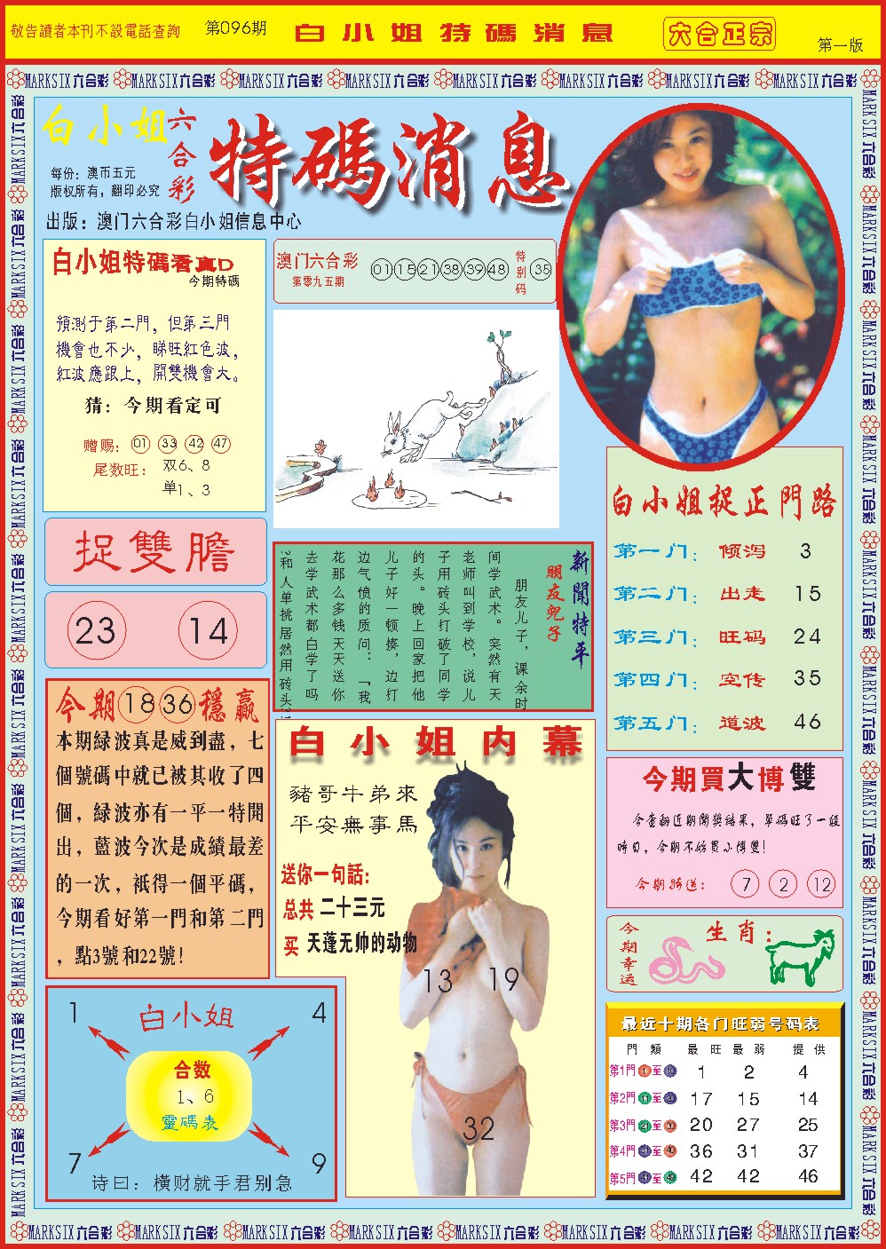 096期白小姐特码消息A[图]